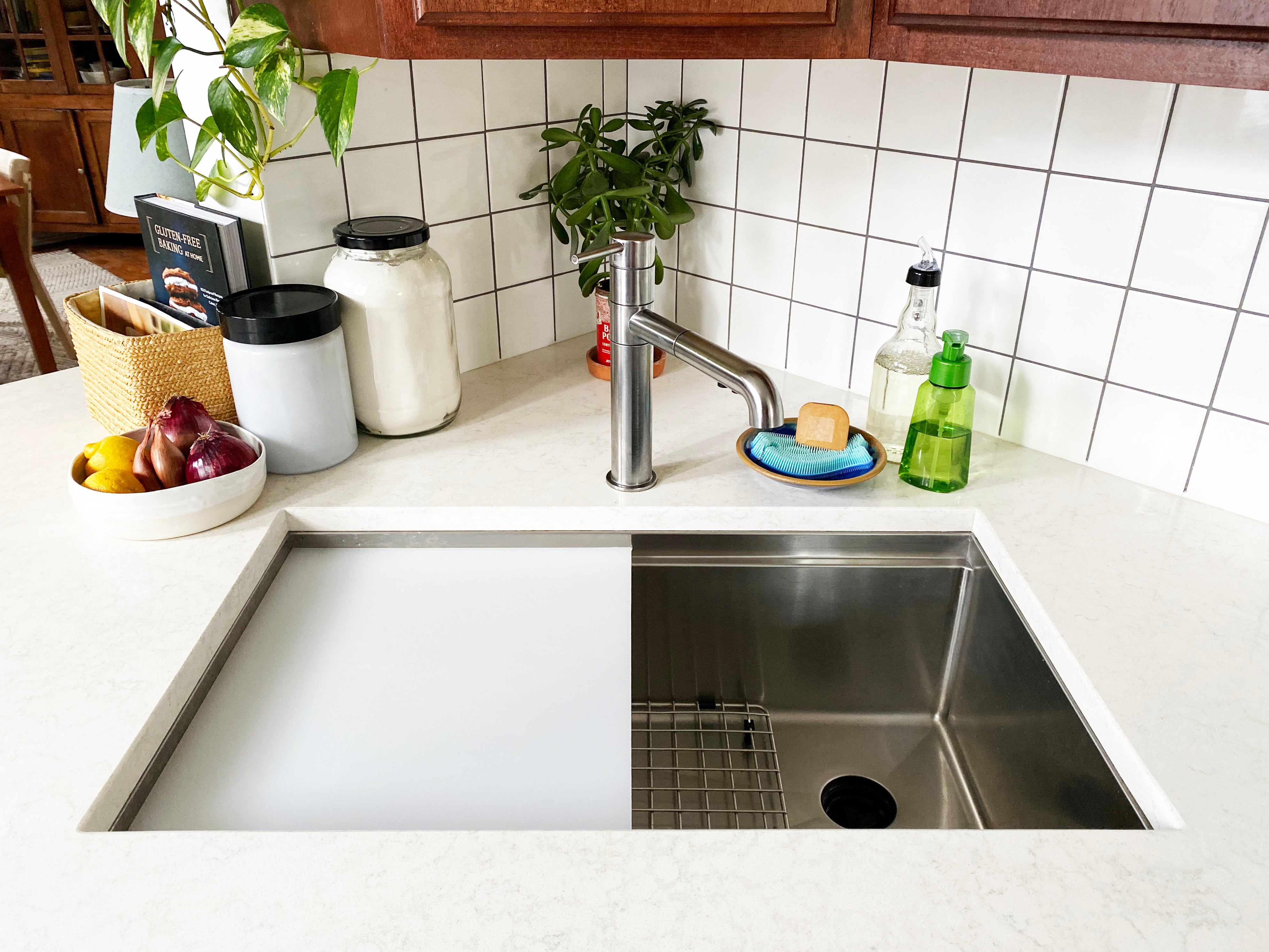 West Mitchell Kitchen Project // 31" Workstation Sink