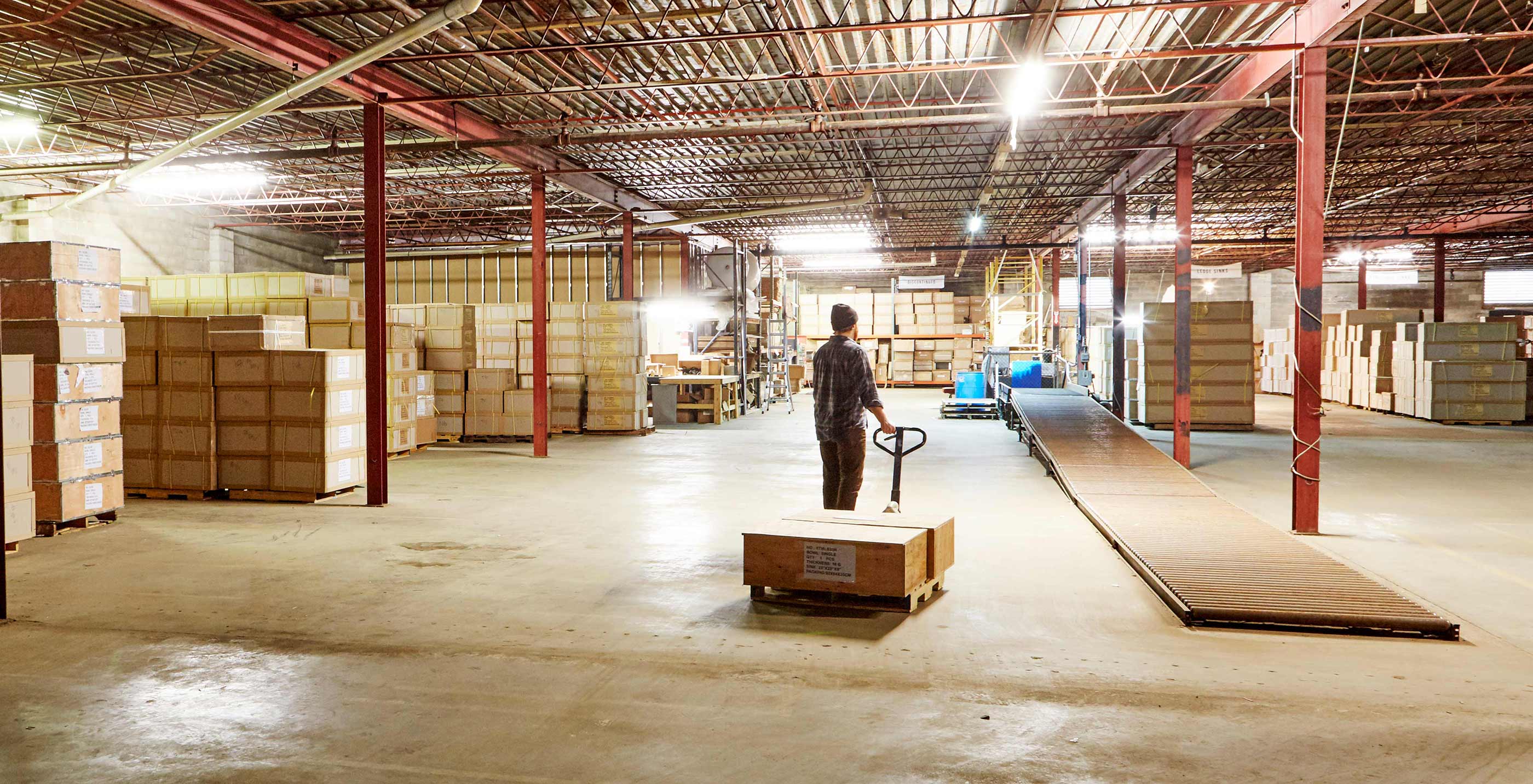 Create Good Sinks warehouse in Cincinnati, Ohio