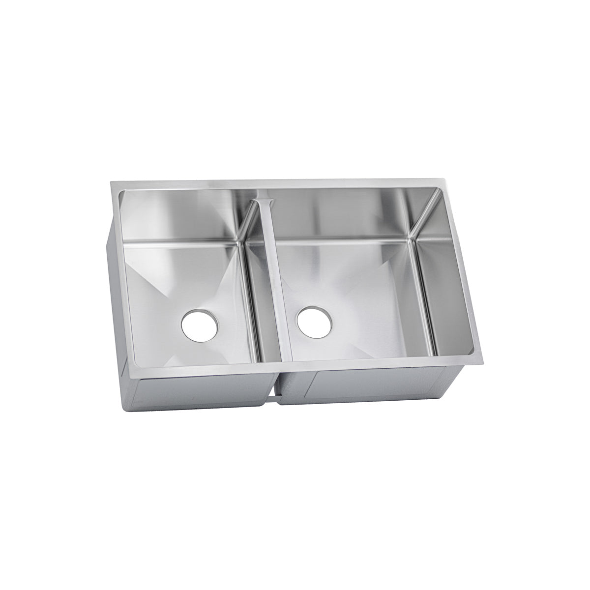 Dual basin classic sink with Seamless Drain