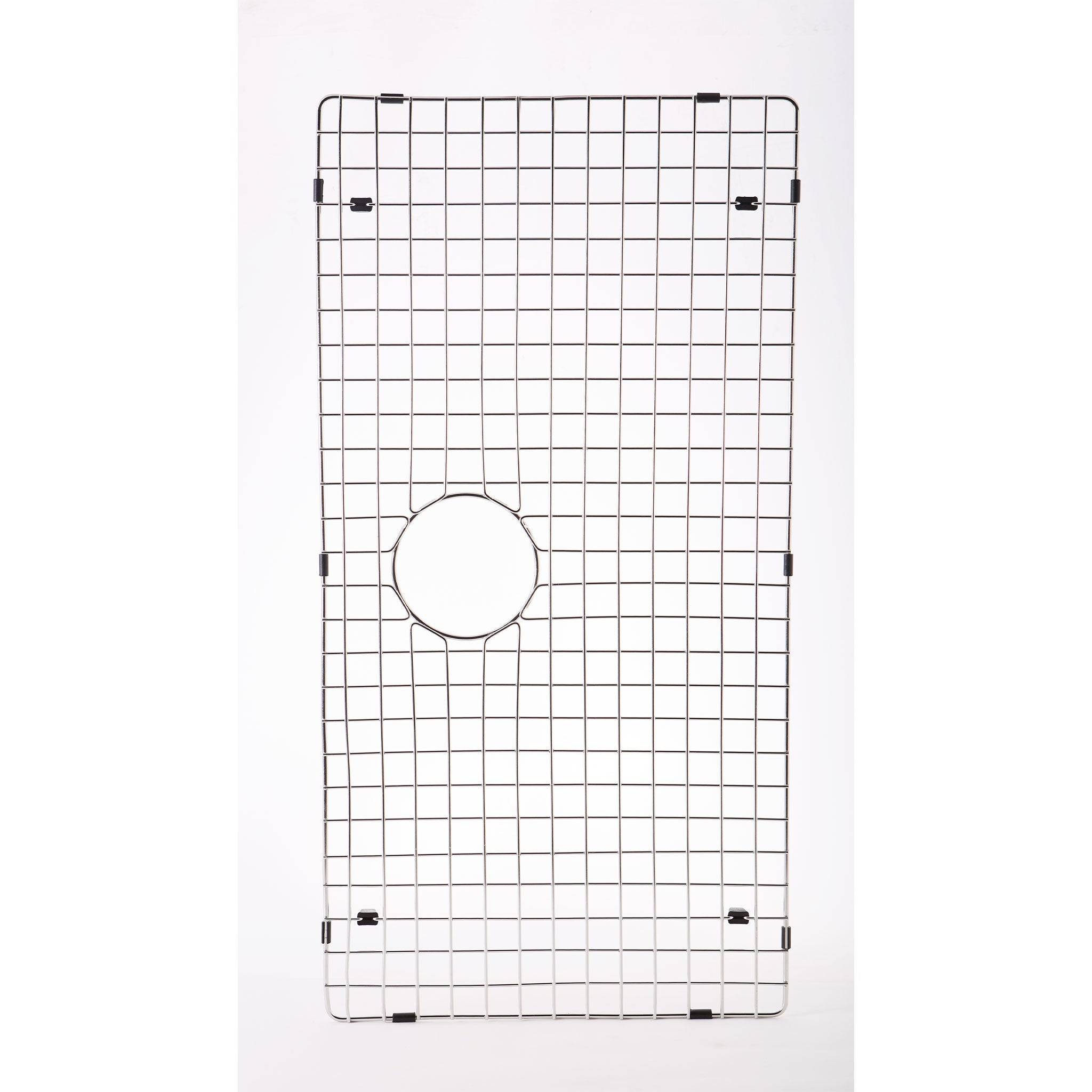 33" stainless steel sink grid - center drain