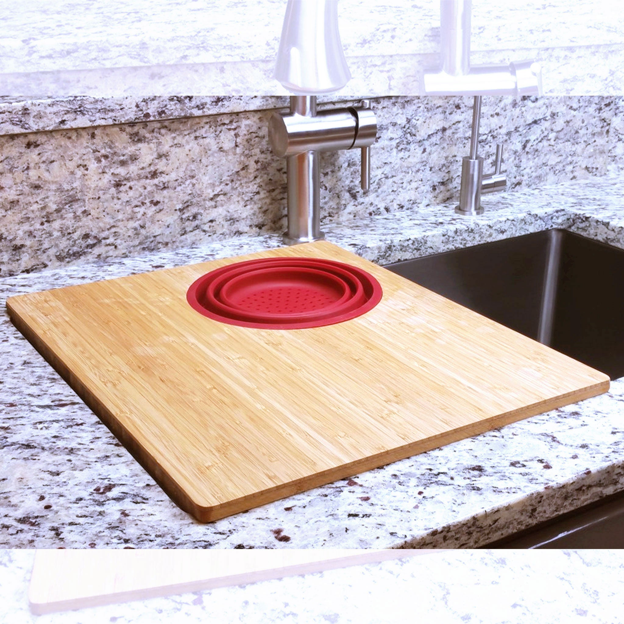 Classic Sink Accessory - 15 Bamboo Cutting Board (CB15) – Create