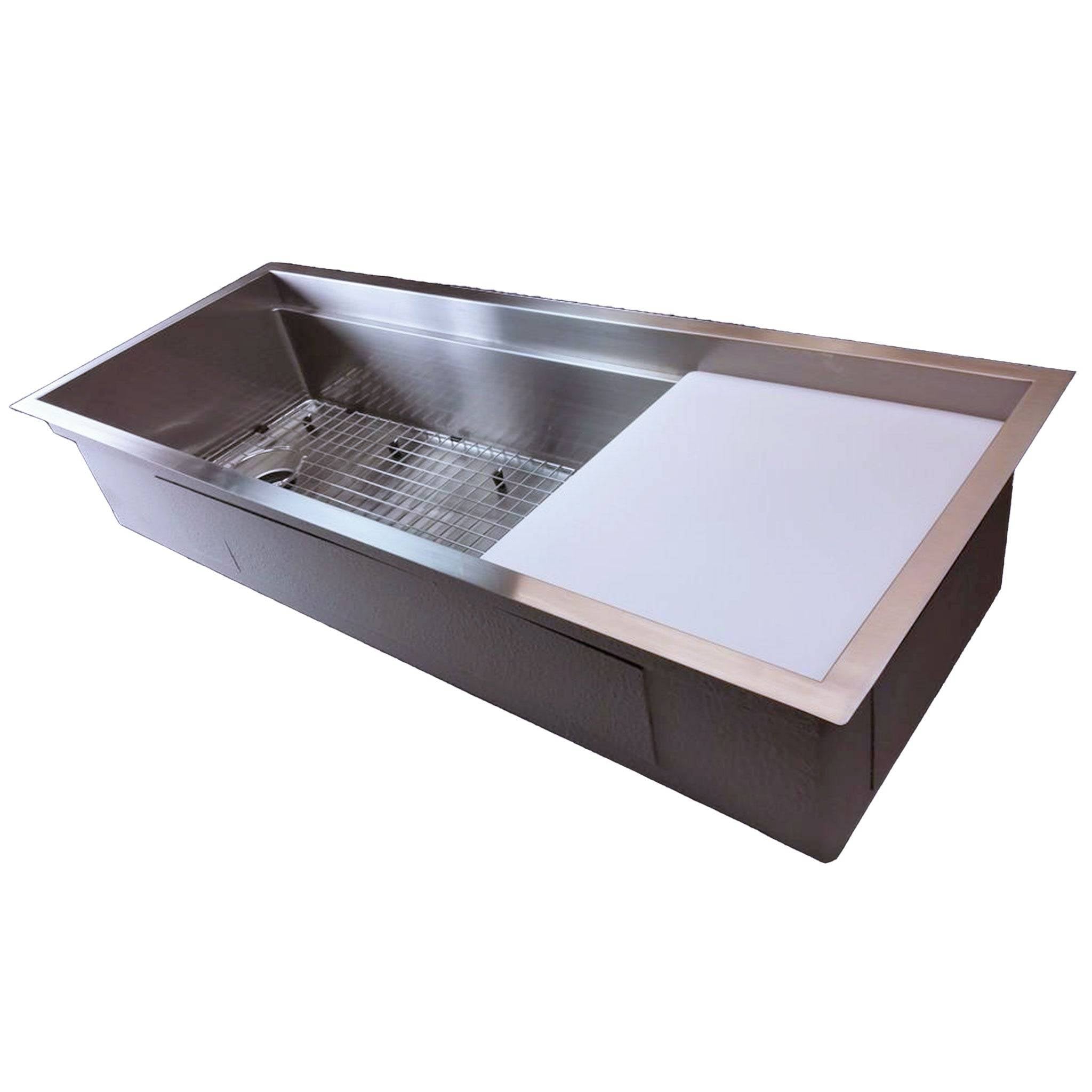 Products 50" stainless steel sink grid - offset - reversible