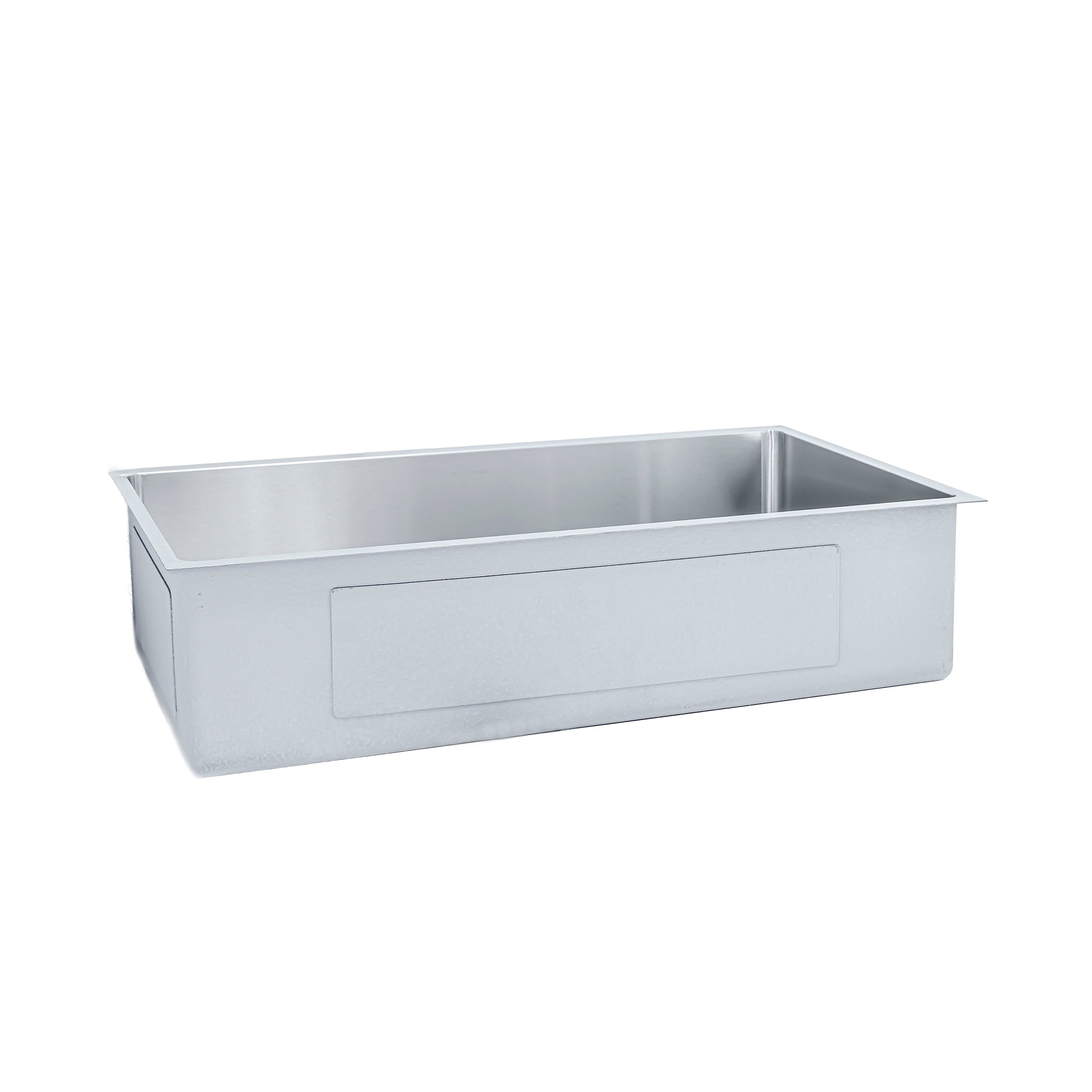 28" Stainless Steel Undermount Kitchen Sink - Single Bowl - Offset Reversible Drain - 8" Depth (5S28c-8)