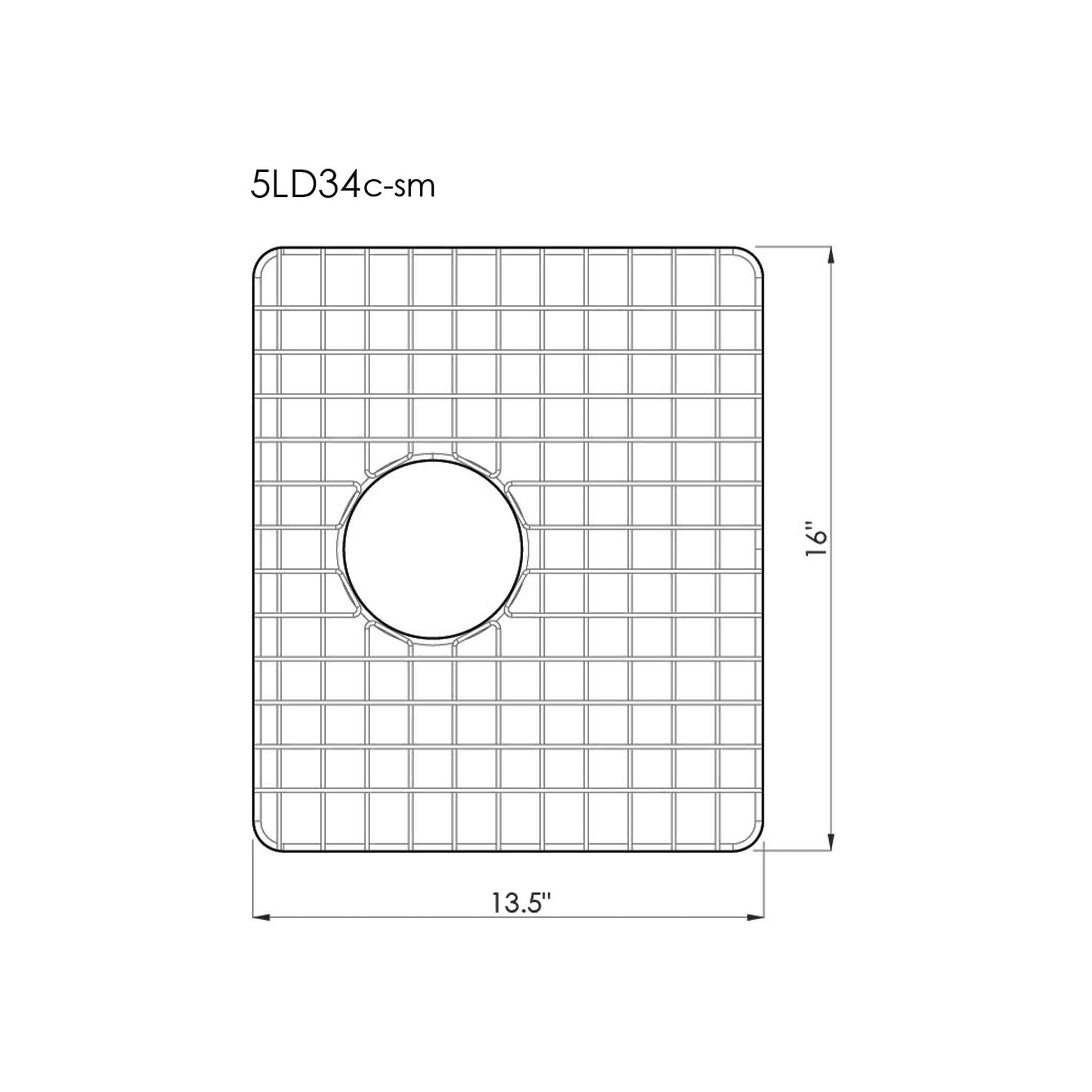Small Basin Schematic for the 5LD34C Sink