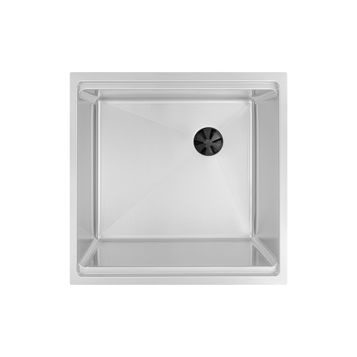 19" Undermount Workstation Prep Sink – 16 Gauge Stainless Steel Single Bowl – Offset Drain Right – Seamless Drain (5LS19R)