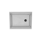 26" Undermount Workstation Sink – 16 Gauge Stainless Steel Single Bowl – 10" Deep – Reversible – Seamless Drain (5LS26c-10)