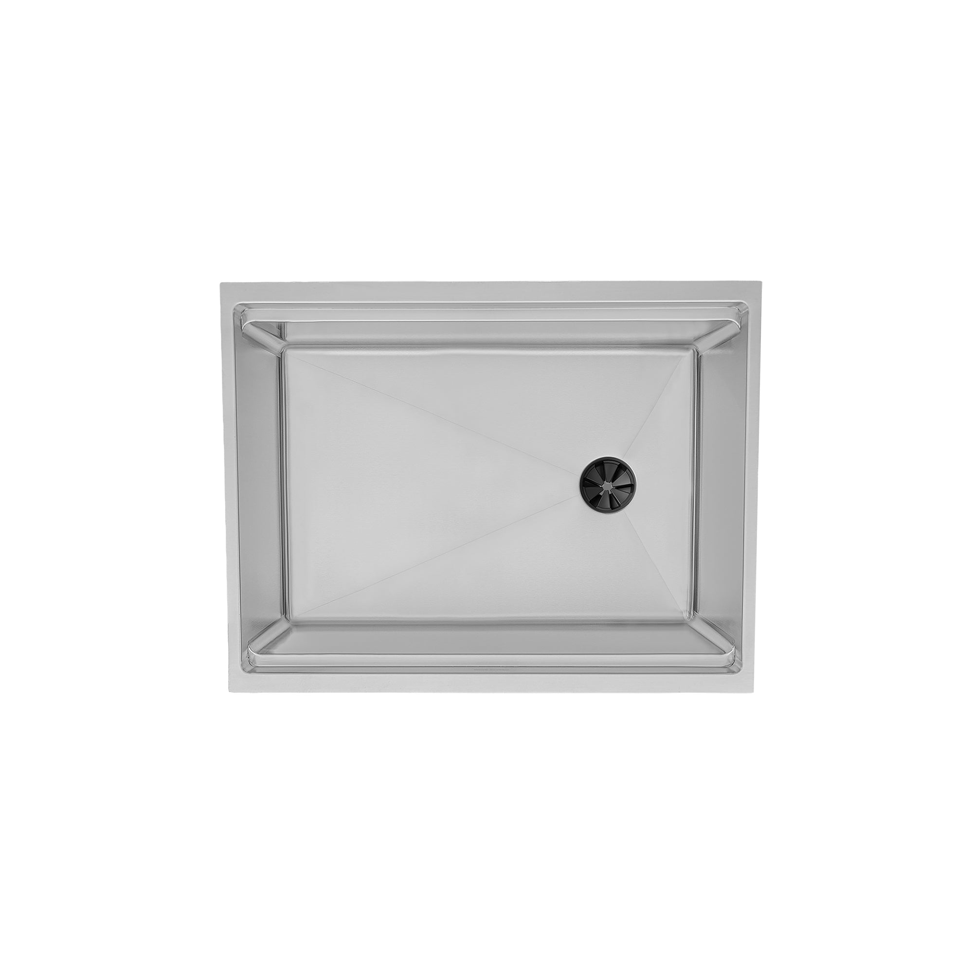 26" Undermount Workstation Sink – 16 Gauge Stainless Steel Single Bowl – 10" Deep – Reversible – Seamless Drain (5LS26c-10)