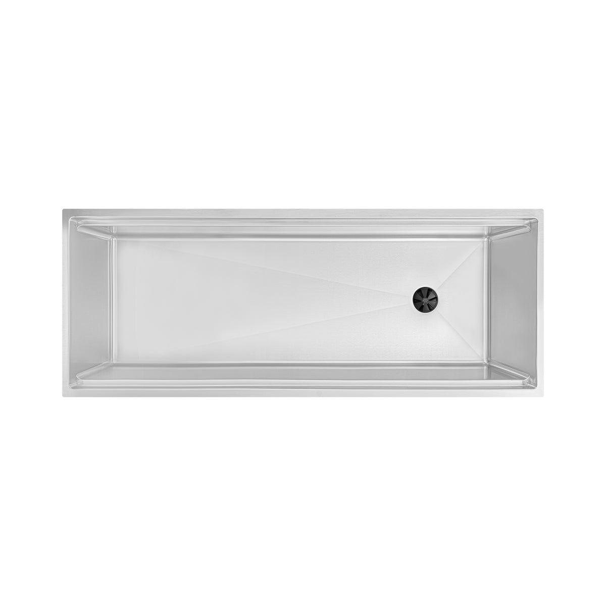 50" Undermount Workstation Sink – 16 Gauge Stainless Steel Single Bowl – Reversible – Seamless Drain (5LS50c)