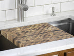 Workstation Kitchen Sink End Grain Cutting Board