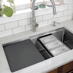 Serving Tray Goes under workstation cutting board