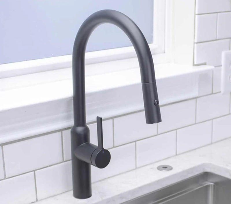 Installing the Claudette kitchen faucet — main assembly