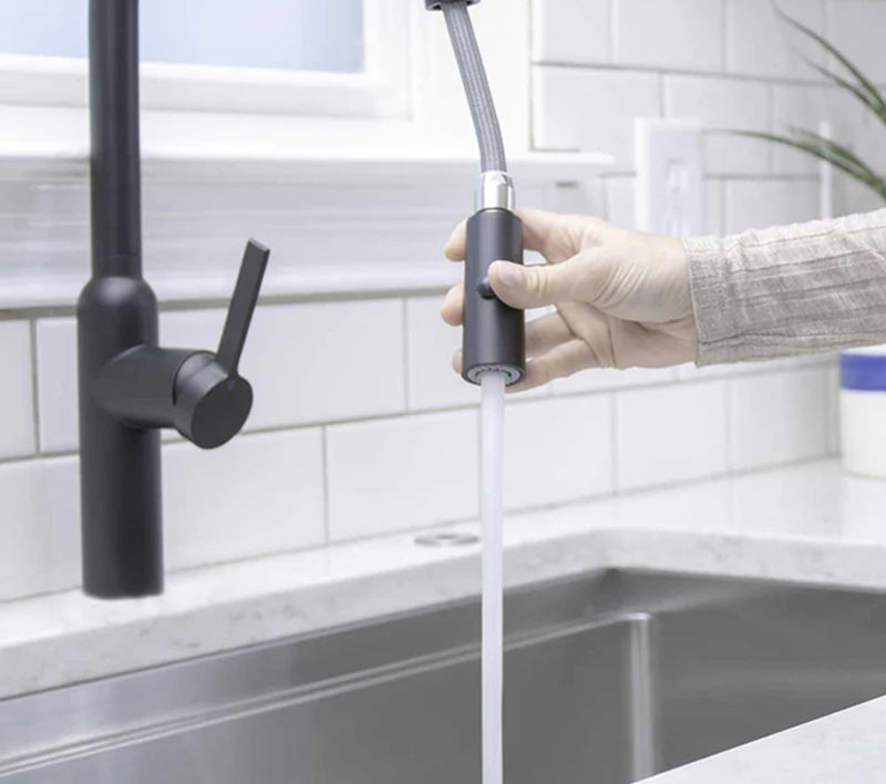 Claudette kitchen faucet stream flow mode