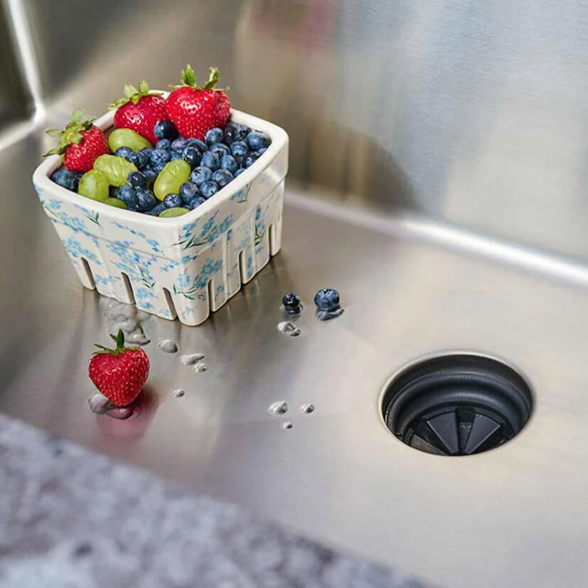 37" Undermount Workstation Sink – 16 Gauge Stainless Steel Single Bowl – 10" Deep – Reversible – Seamless Drain (5LS37c-10)