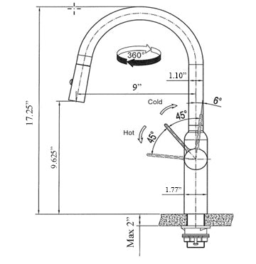 Paulette Kitchen Faucet