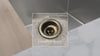 Create Goods Sinks innovative new feature, the seamless drain, is a standard feature on all of our kitchen sinks