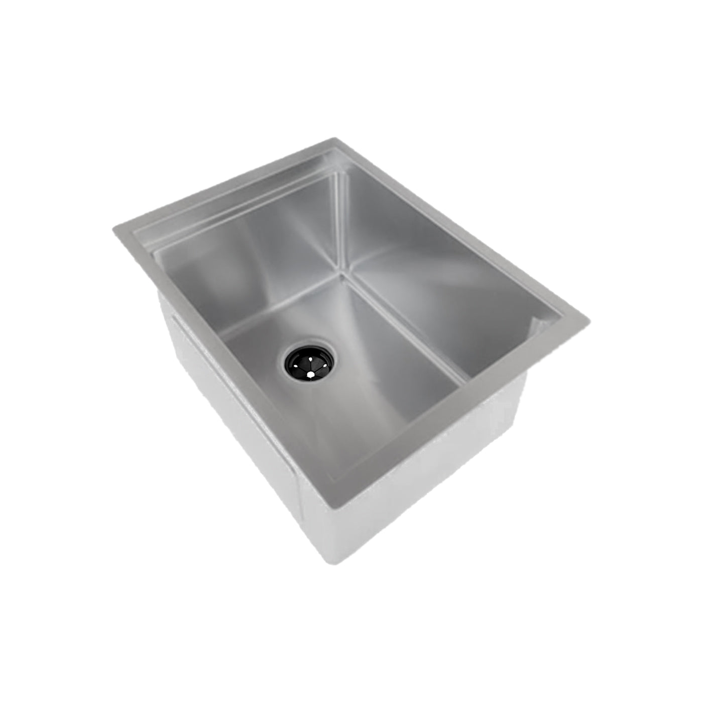15-inch workstation bar sink with a single bowl, made of 16-gauge stainless steel. Ideal for bar or prep areas with an undermount installation.