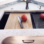 Workstation Sink Accessory - 15" Bamboo Cutting Board