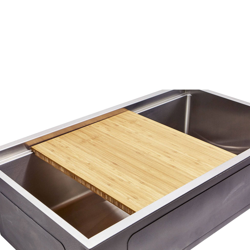 Workstation Sink Accessory - 15" Bamboo Cutting Board