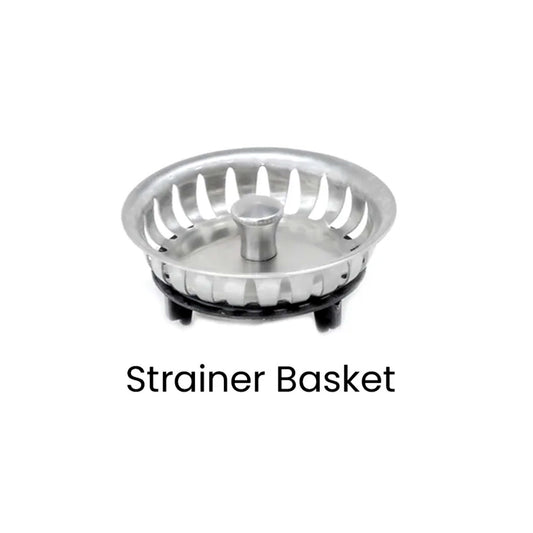 stainless steel strainer basket for create good sinks seamless drain system