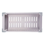 Ledge sink accessory package roll mat colander cutting board grid