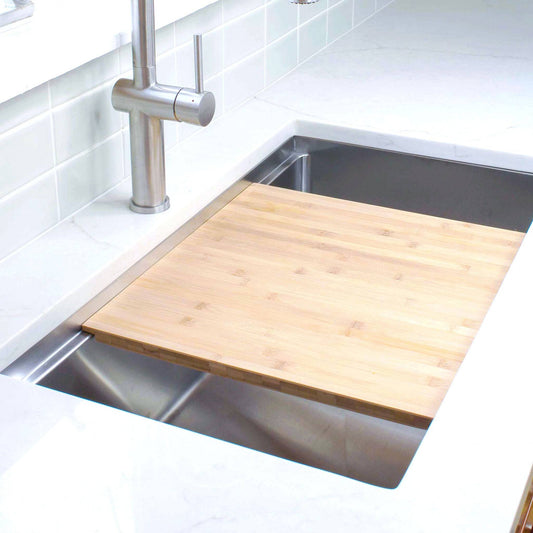 Workstation Sink Accessory - 18" Bamboo Cutting Board